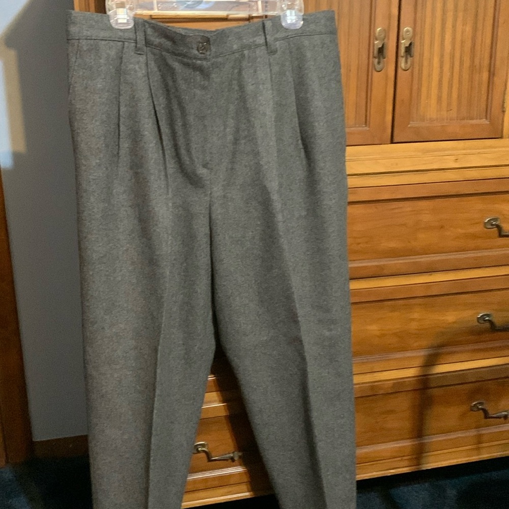 Sag Harbor women’s wool blend pants